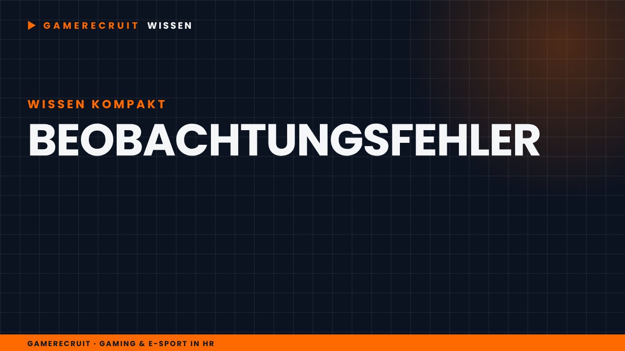 Vorschaubild: Beobachtungsfehler einfach erklärt