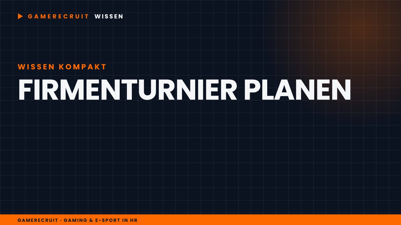 Vorschaubild: Firmenturnier in sieben Schritten